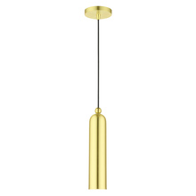 Livex Lighting 46751-12 - 1 Lt Satin Brass Pendant