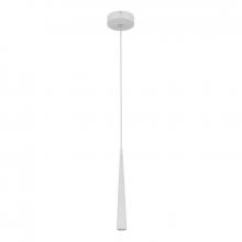 Westgate MFG C1 LCFT-MCTP-WH - CONE-SHAPE PENDANT CYLINDER 16in X 2", 5FT CORD, SELECT 3/6/9W, 30/40/50K