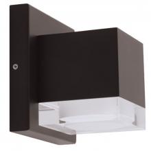 Westgate MFG C1 LRS-J1S-MCT-C90-BR - DECORATIVE OUTDOOR WALL LIGHT, SOLID ACRYLIC, 1-SIDE, 10W TUNE 30/40/50K C90, BRONZE