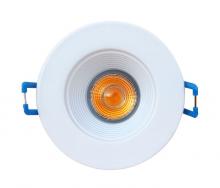 Westgate MFG C1 RDL2S-BF-MCT-WH - 2" LED Round Recessed Baffle Light w/ External J-Box, White, 8W, 30K