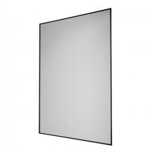 Artcraft AM325 - Reflections Collection 24W LED Rectangular Wall Mirror Black