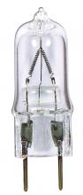 Satco Products Inc. S4612 - 50 Watt; Halogen; T4; Clear; 2000 Average rated hours; 750 Lumens; Bi Pin G8 base; 120 Volt