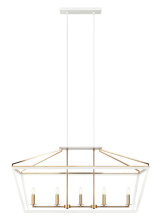 Matteo Lighting C67005WHAG - Mavonshire Chandelier