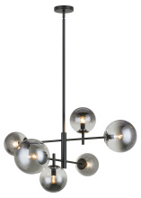 Matteo Lighting C70706BKSM - AVERLEY Chandelier