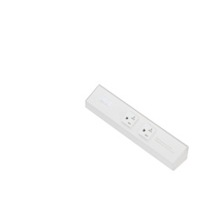 American Lighting ATOM-120V-10-WH - ATOM 10INCH POWER STRIP, WHITE FINISH, 1 20A TR RECEPTACLE, 1 USB, 1 RESET SWITCH
