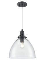 Millennium 218101-MB - Khrisa 12.75" Wide 1-Light Pendant - Matte Black