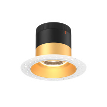 Dals RC04-CC-60-RGGD-TL - 4in Modular Downlight, 5CCT, 60 degree Beam Angle, Regressed, Gold,Trimless