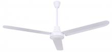 Canarm CP56D11N - Industrial DC Fan, CP56D11N, 56" Fan, WH Color, Downrod Mount, HIGH PERFORMANCE