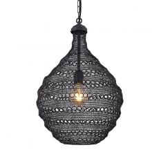 Canarm IPL2084B01BK - Zain 1 Light Black Pendant