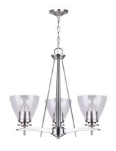Canarm ICH256A03BN-RG - Canarm 3 Light Chandelier