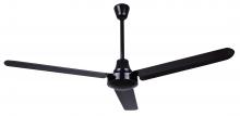 Canarm CP56D10N - Industrial DC Fan, CP56D10N, 56" Fan, BK Color, Downrod Mount, HIGH PERFORMANCE