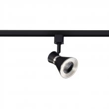 Nuvo TH634 - 12 Watt LED Cinch Track Head; 3000K; Matte Black and Brushed Nickel Finish